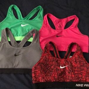 Nike sport bras